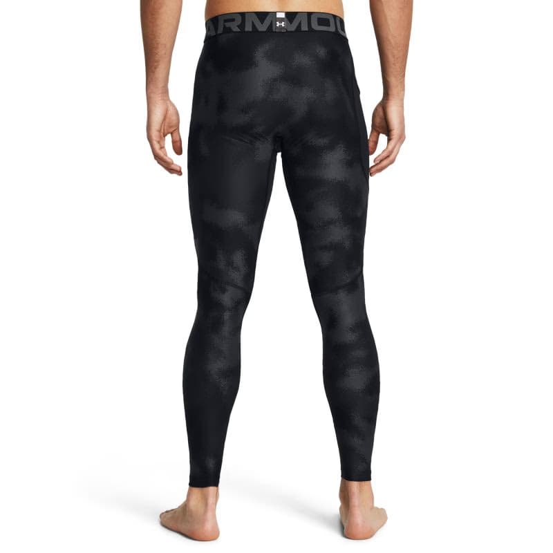Pánske kompresné legíny UNDER ARMOUR UA HG Armour Printed Lgs-BLK 3