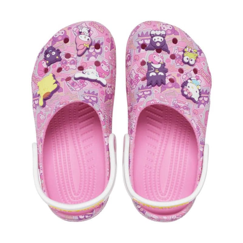 Dievčenské kroksy (rekreačná obuv) CROCS Classic Hello Kitty Clog pink 4