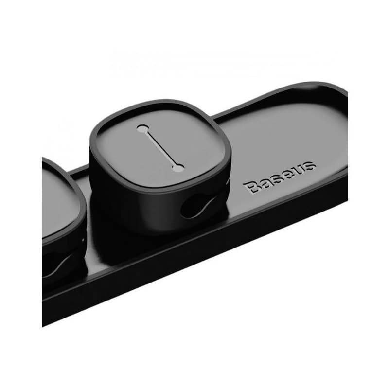 Baseus ACWDJ-01L Peas Organizér Káblov Black 4