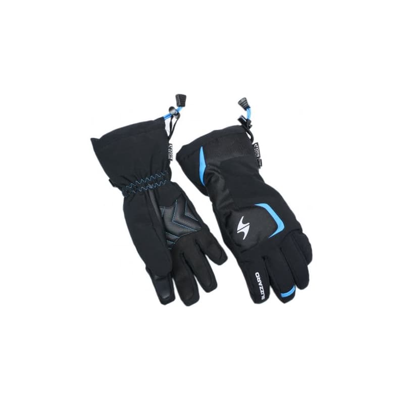 Juniorské lyžiarske rukavice BLIZZARD Reflex junior ski gloves, black blue 1