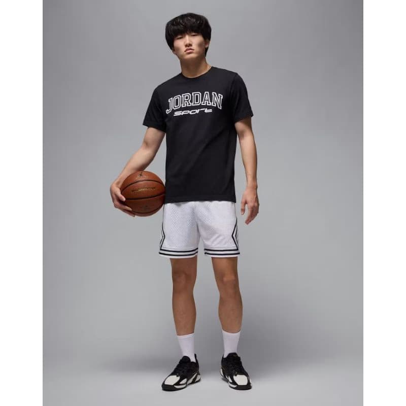 Pánske tréningové kraťasy NIKE JORDANDF SPRT DMND SHORT-100-White 5
