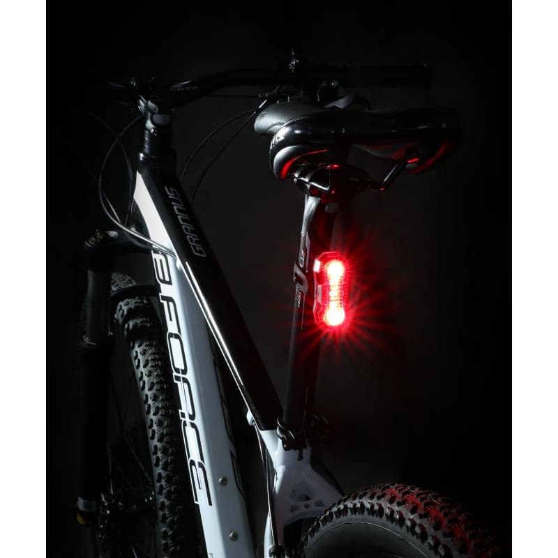 Svetlo na bicykel FORCE EXPRESS USB FRONT REAR 4