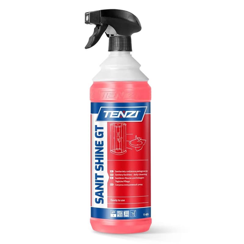 TENZI SANIT SHINE GT - Pripravený na použitie čistič sanitárnych priestorov 1L WTT065A001BD003 1