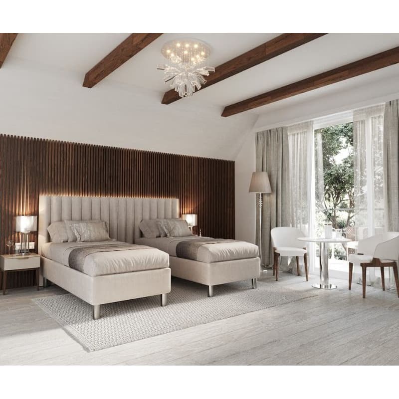 FDM Hotelová posteľ HARMONY | krémová 90 x 200 cm 2