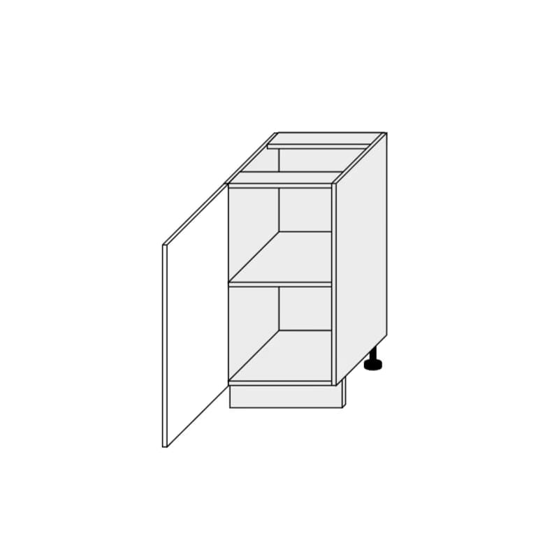 ArtExt Kuchynská skrinka spodná, D1D/40 Forli Farba korpusu: Dub artisan 2