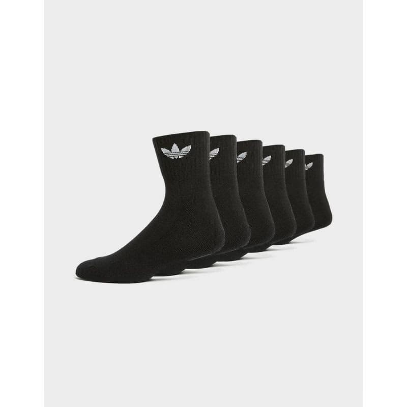 Ponožky ADIDAS 6 PACK-MID ANKLE SCK-BLACK 3