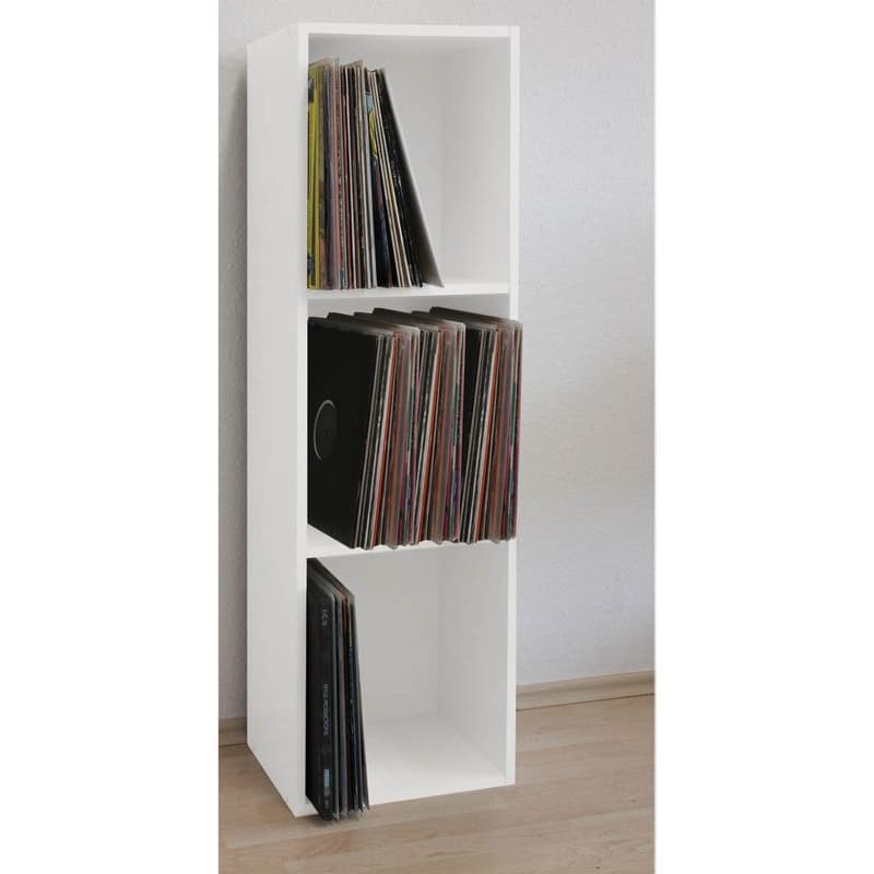 Polica LP Platto, biela 1