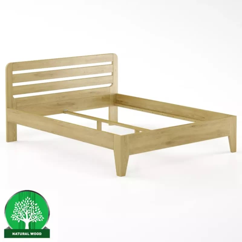 Posteľ buková LK189–160x200 rustikal 1