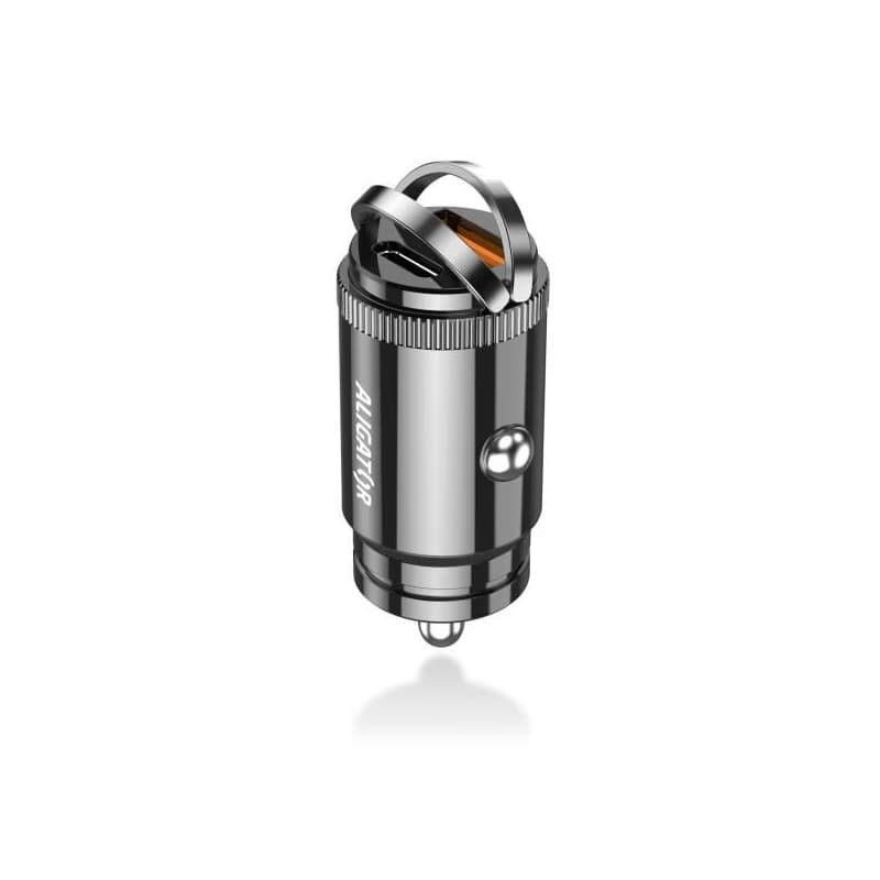 Aligator mini nabíjačka do auta Power Delivery 30W, USB-C + USB-A 3