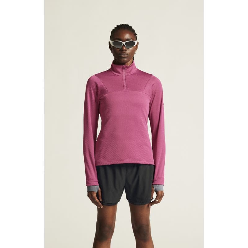 Dámska zateplená bežecká mikina s 1 2 zipsom CRAFT CORE GAIN THERMAL MIDLAYER W-744000-Rouge 2