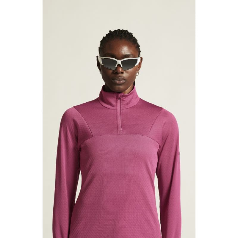 Dámska zateplená bežecká mikina s 1 2 zipsom CRAFT CORE GAIN THERMAL MIDLAYER W-744000-Rouge 6
