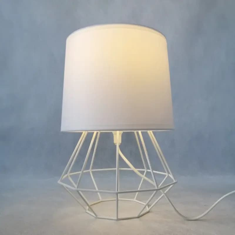 Stolná lampa Diamond biela 5231 LB1