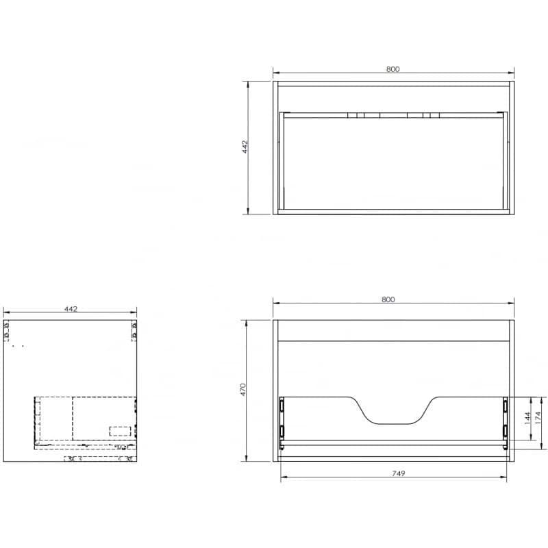 Mexen Box-A 91AX0-0800-470-1-01 2