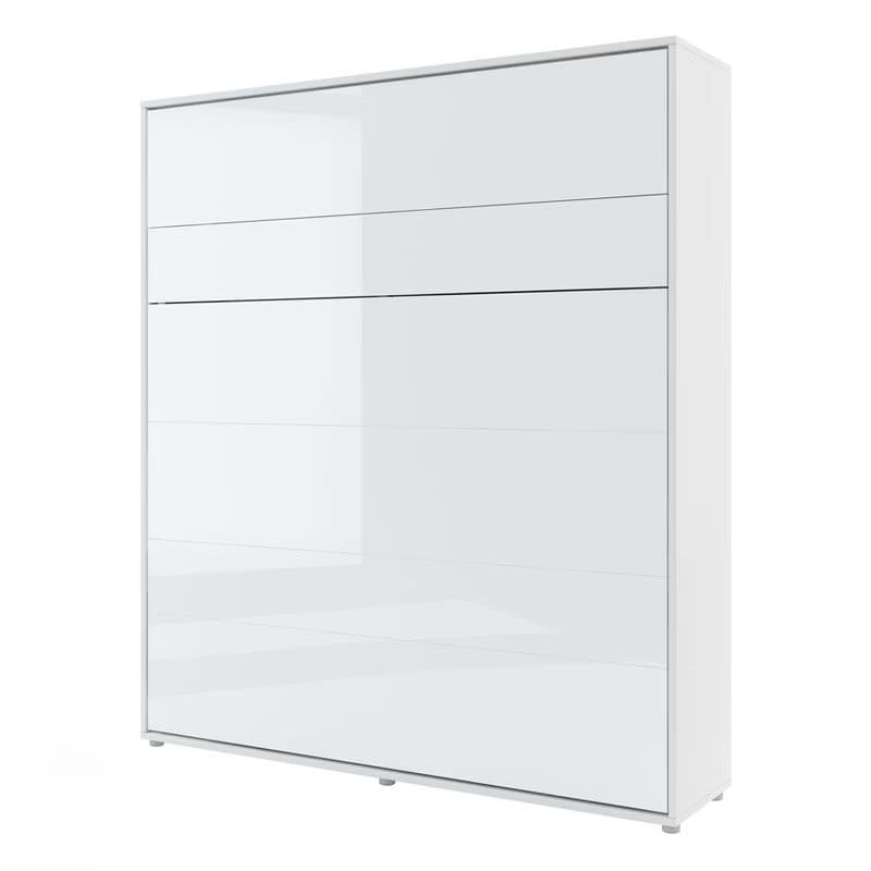 Dig-net nábytok Sklápacia posteľ Lenart BED CONCEPT BC-13p biely lesk | 180 x 200 cm 2