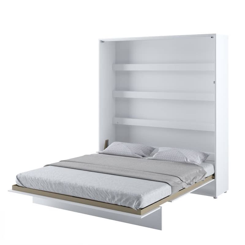 Dig-net nábytok Sklápacia posteľ Lenart BED CONCEPT BC-13p biely lesk | 180 x 200 cm 6