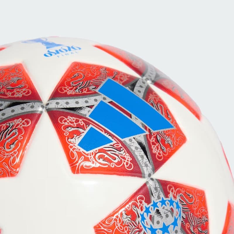 Futbalová lopta ADIDAS WUCL MINI WHITE RED MAROON 4