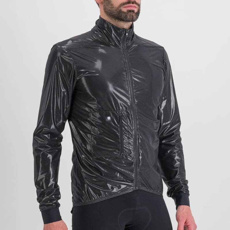 Pánska cyklistická bunda SPORTFUL Giara packable jacket, black 4
