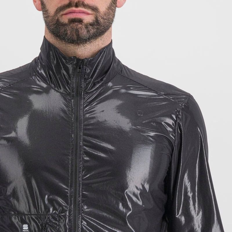 Pánska cyklistická bunda SPORTFUL Giara packable jacket, black 5