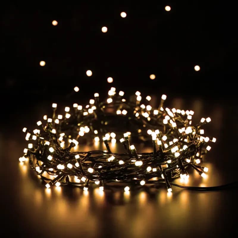Vianočné svetielka LED 300l vonkajšie s programátorom a časovačom 15/25/LED/ww+m 1