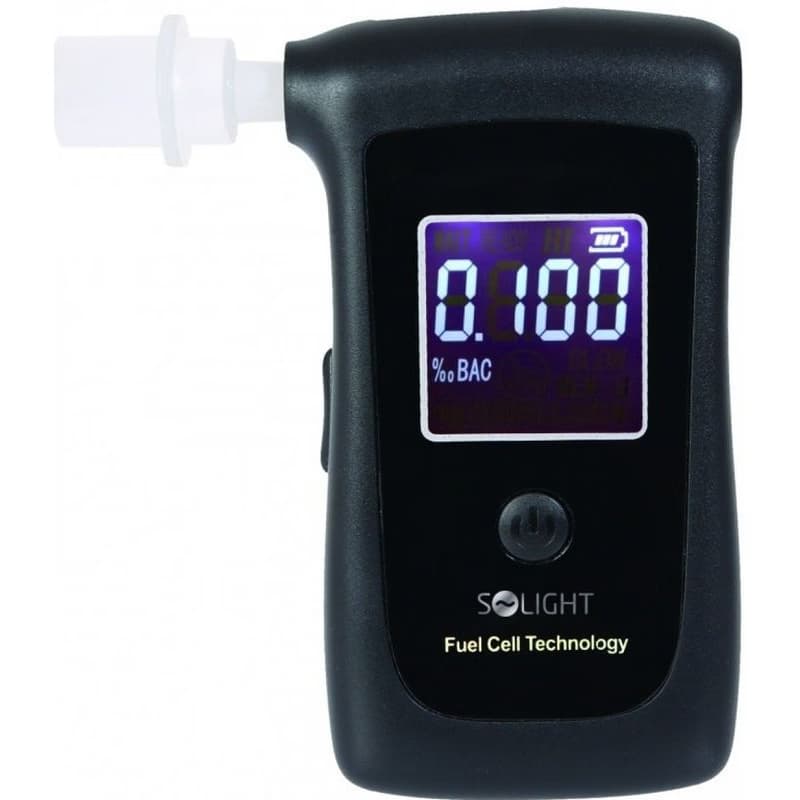 Solight 1T06 alkohol tester, technológia Fuel Cell 3