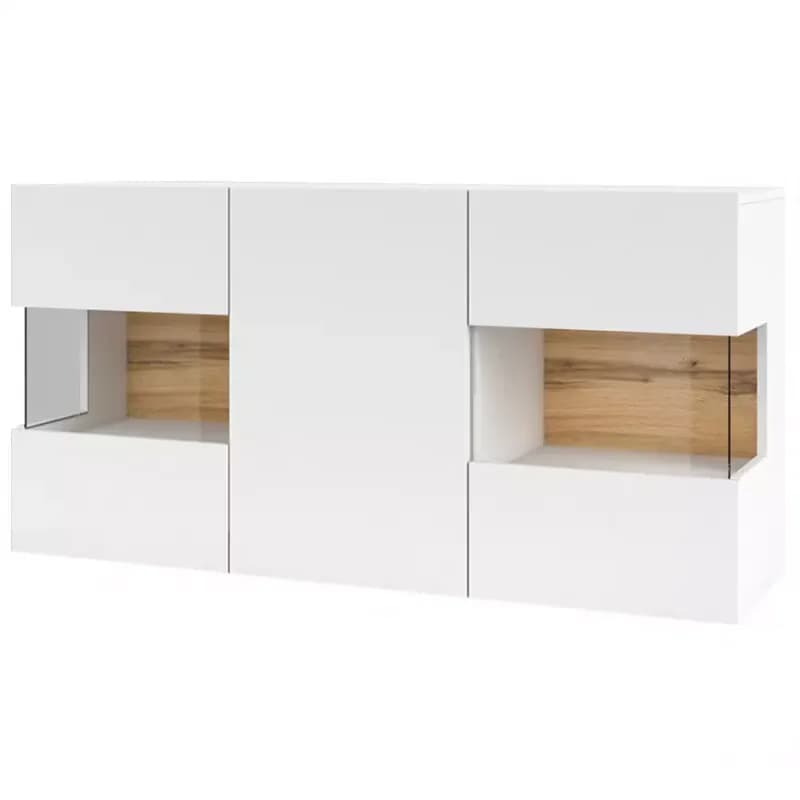 Komoda 3d Ava 25 biela/wotan 1