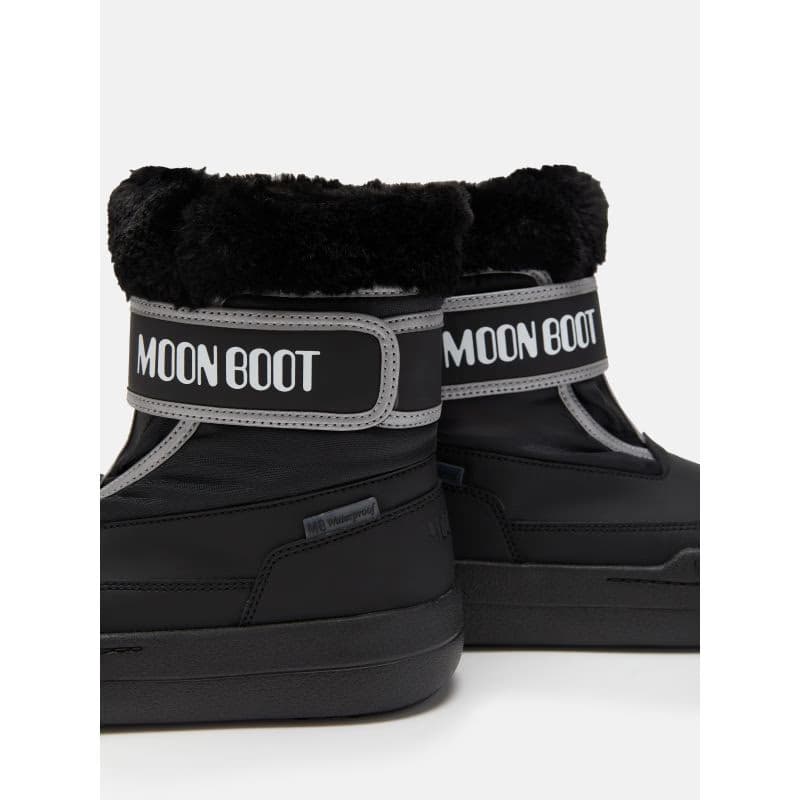 Juniorské vysoké zimné topánky MOON BOOT MB JR PARK STRAP, N001 BLACK 4