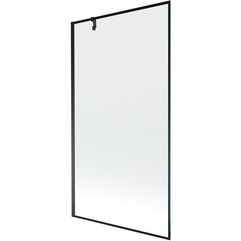 MEXEN/S - Next vaňová zástena FIX 100 x 150, čierna dekor, čierna 895-100-000-00-70-70