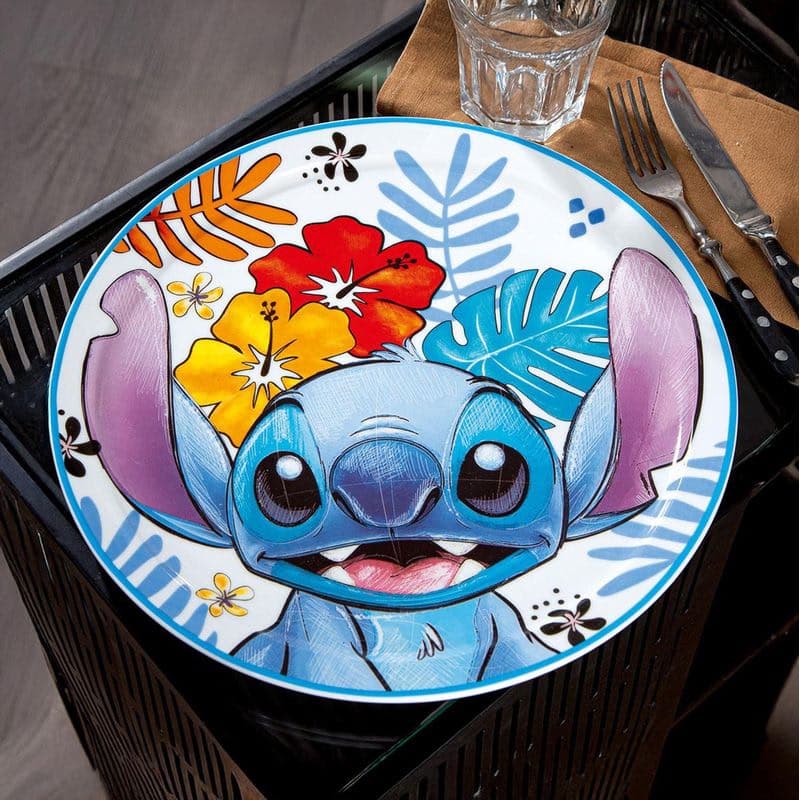Servírovací tanier Stitch, modrý 1