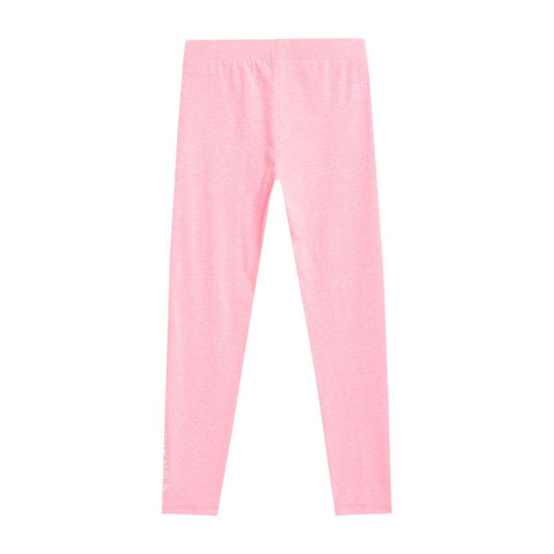 Dievčenské legíny 4F JUNIOR TIGHTS CAS F039-56S-LIGHT PINK 4