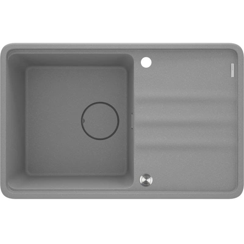 DEANTE DEANTE - Momi metallic grey Granitový drez, 1-bowl with drainer ZKM_S113 6