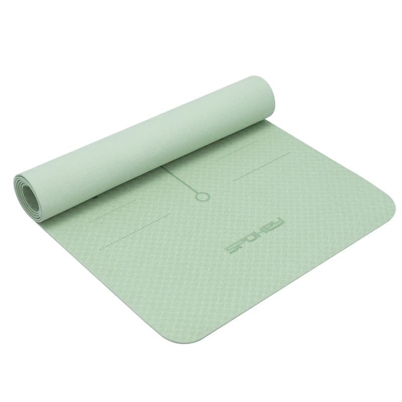 Fitness podložka SPOKEY MANDALA mat 183 x 61 x 0,4 cm green 2