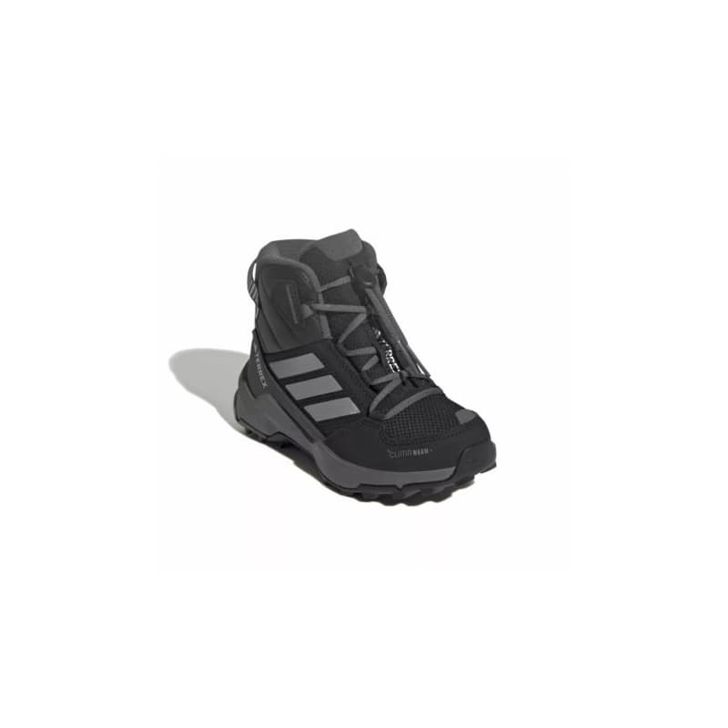 Juniorské členkové zimné topánky ADIDAS Terrex AX4R CW+ Jr core black matte silver grey six 1