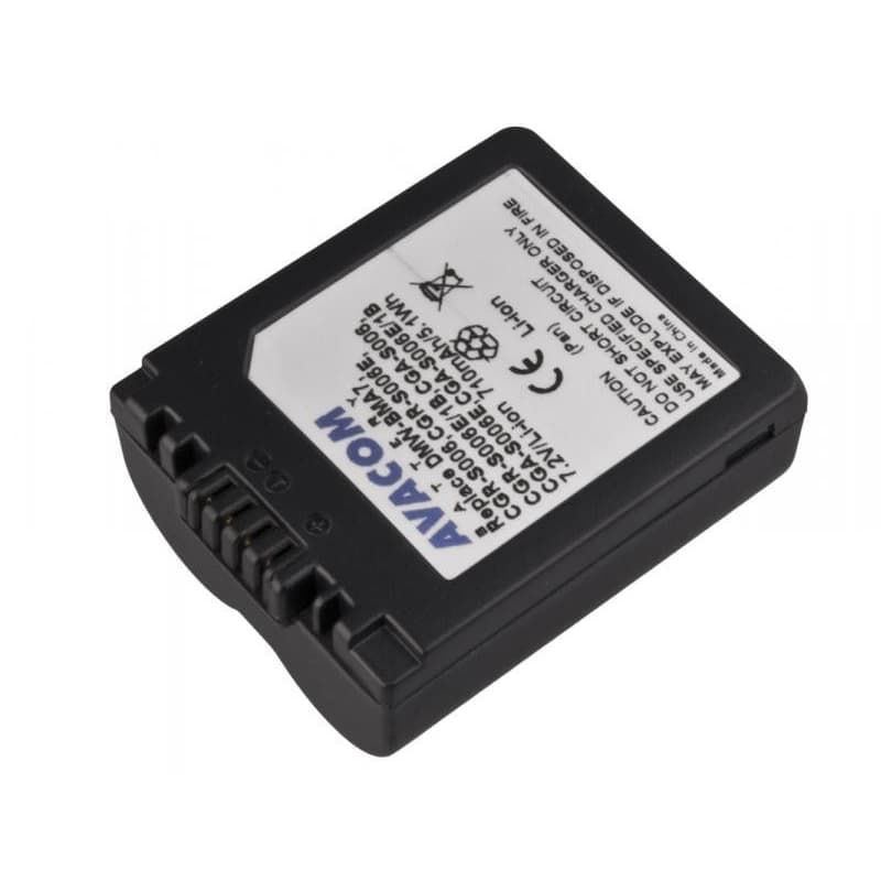 AVACOM Panasonic CGA-S006, DMW-BMA7, Leica BP-DC5 Li-ión 7.2V 710mAh 5.1Wh 1