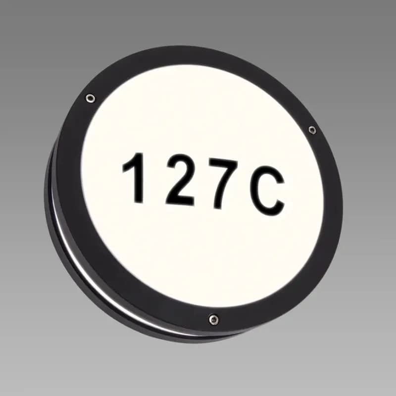 Nástenné svietidlo Solina LED C 7,5W čierne 4000K 03837
