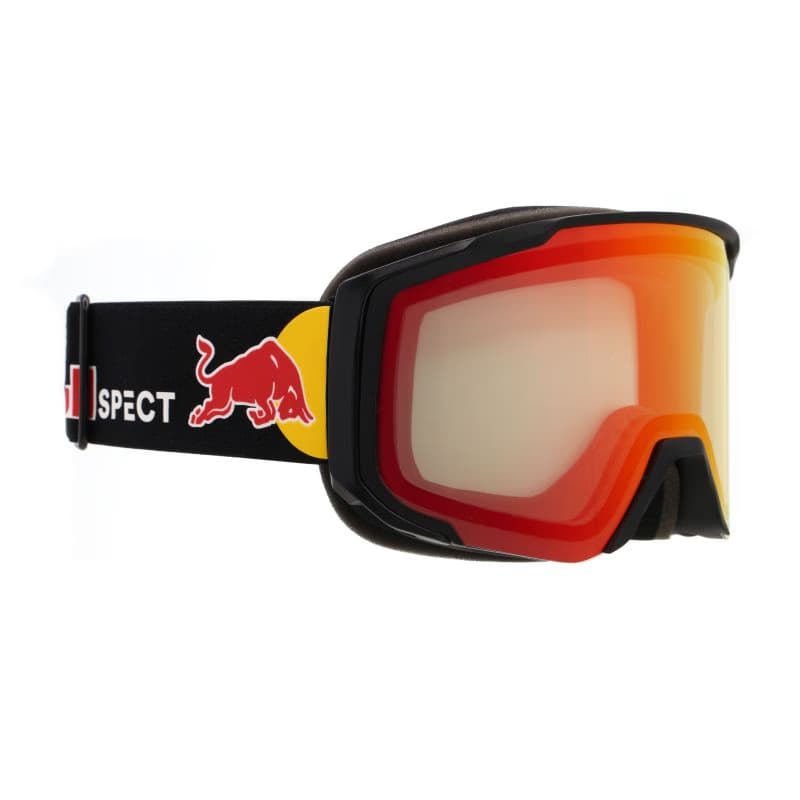 Lyžiarske okuliare RED BULL SPECT JIBB-02REX, black brown with red mirror 2