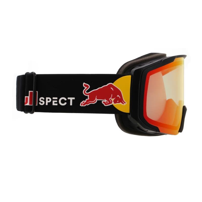 Lyžiarske okuliare RED BULL SPECT JIBB-02REX, black brown with red mirror 4