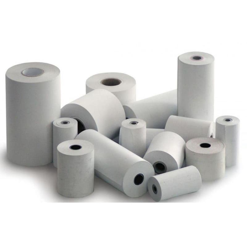 Termopapier šírky 57mm, dĺžka návinu 9m, dutinka 12mm (priemer návinu do 30mm) 1