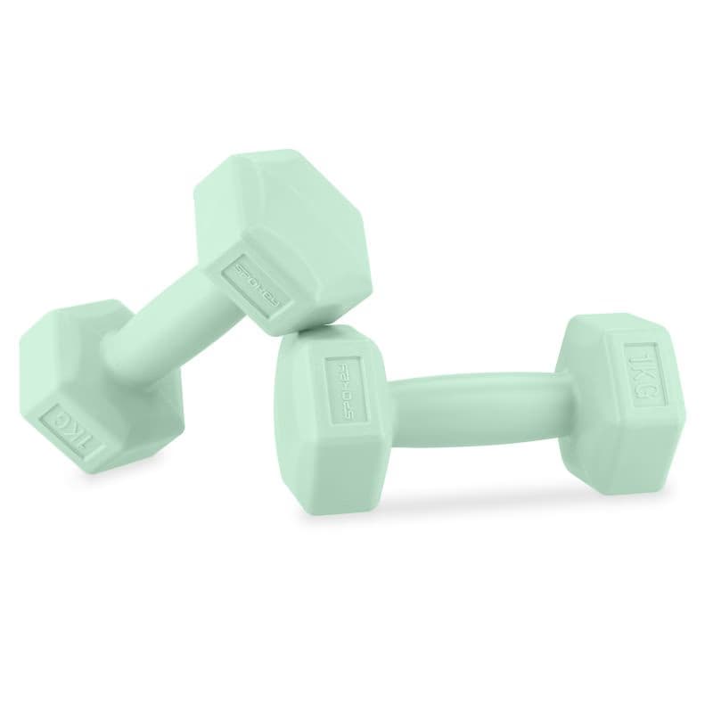 Set závažia SPOKEY MONSTER GREEN HEXA 2x 1 kg 3