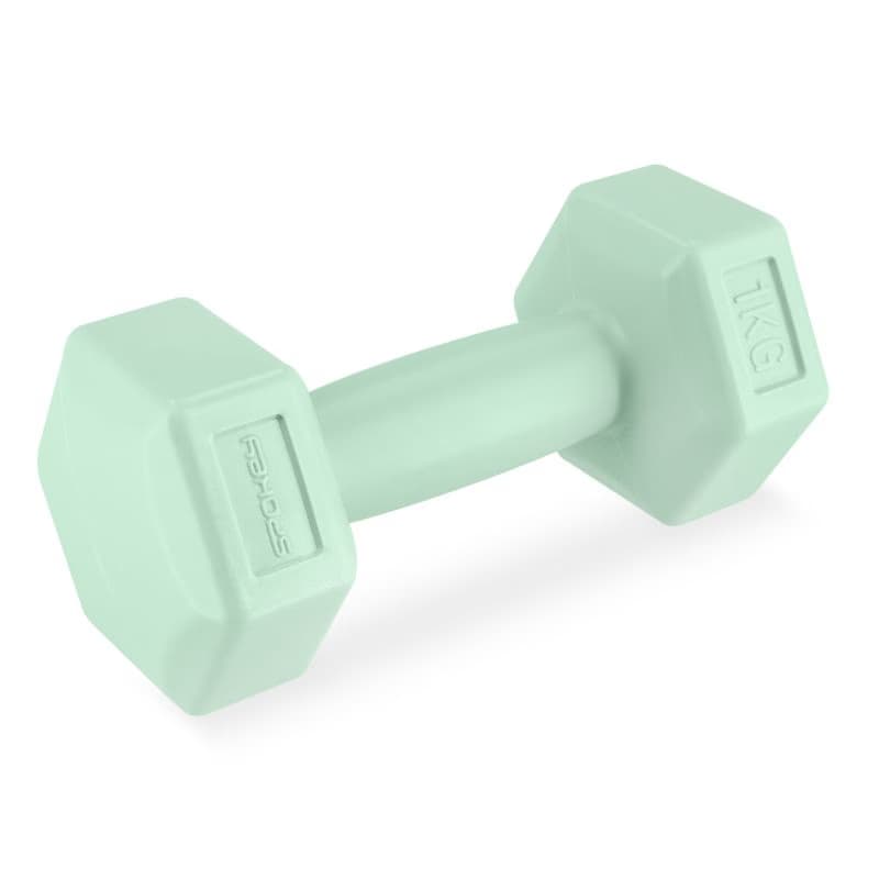 Set závažia SPOKEY MONSTER GREEN HEXA 2x 1 kg 4