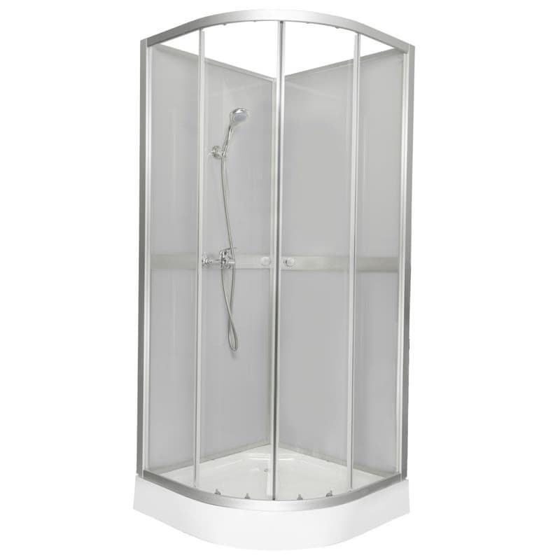 KERRA - Kabína sprchová Classic 80 šedá + batéria 5907548113757 2