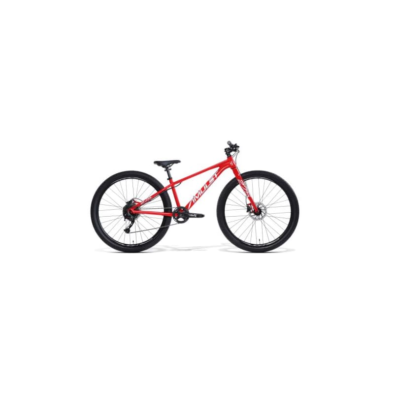 Detský horský bicykel AMULET 27.5 Tomcat 1.9, red shiny silver 1