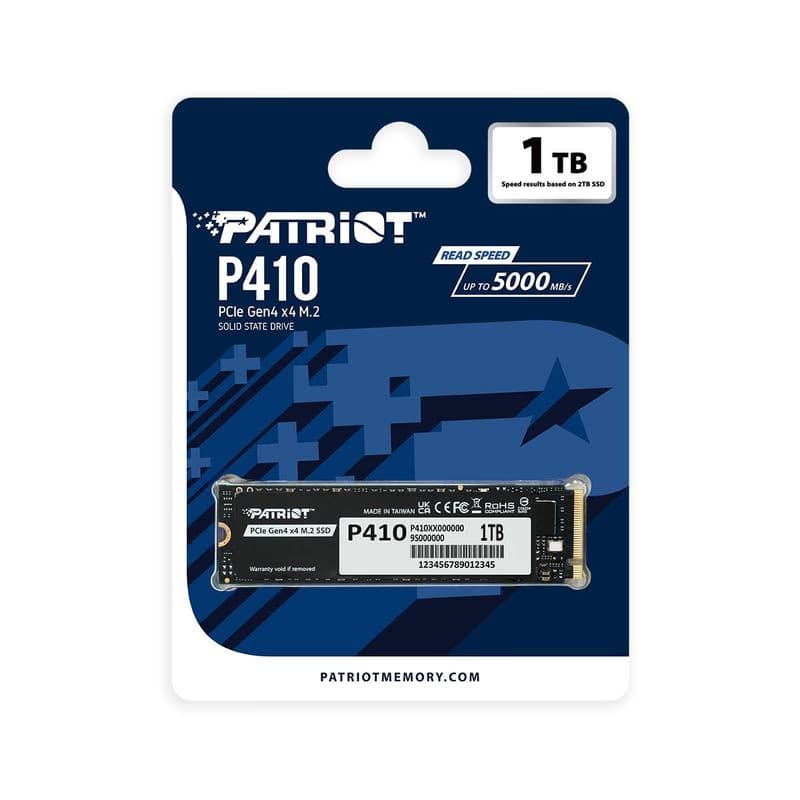 PATRIOT P410/1TB/SSD/M.2 NVMe/5R 2