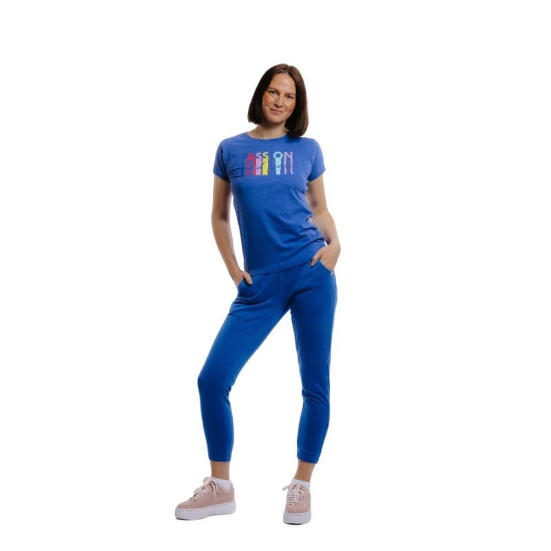 Dámske tričko s krátkym rukávom AUTHORITY T-PASSION W blue 3