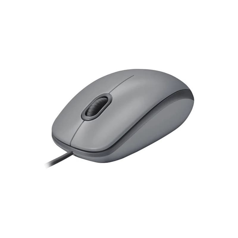 Logitech myš Corded M110 tichá, šedá, EMEA 3