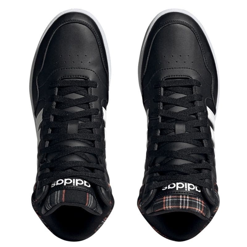 Pánska rekreačná obuv ADIDAS Hoops 3.0 Mid core black cloud white grey two 6