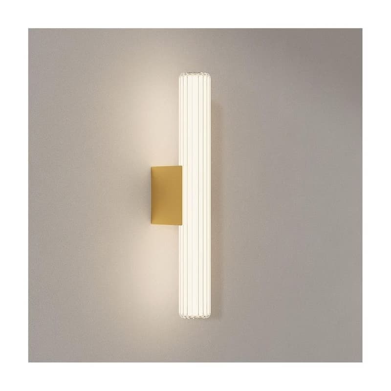 Light Prestige LED kúpeľňové osvetlenie na zrkadlo LINEA LED/8W/230V 3000/4000/6000K IP44 45 cm zlaté LP-0510/1W-45 GD