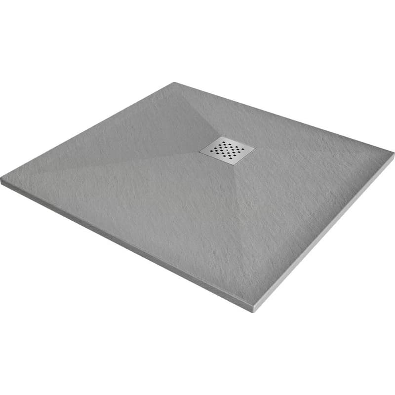 MEXEN - Stone+ Sprchová vanička štvorcová 70x70, šedý-betón 44617070 1