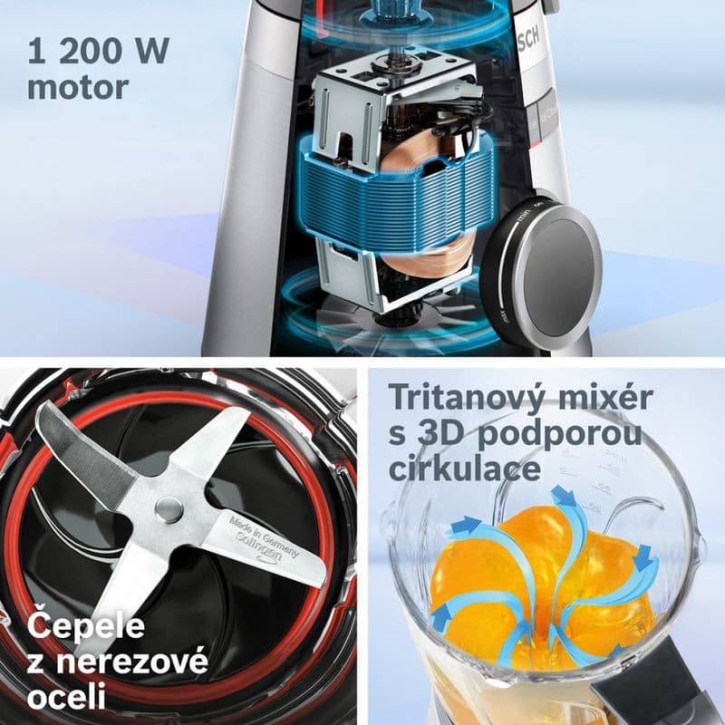 MMB6141B STOLNÝ MIXÉR BOSCH 6
