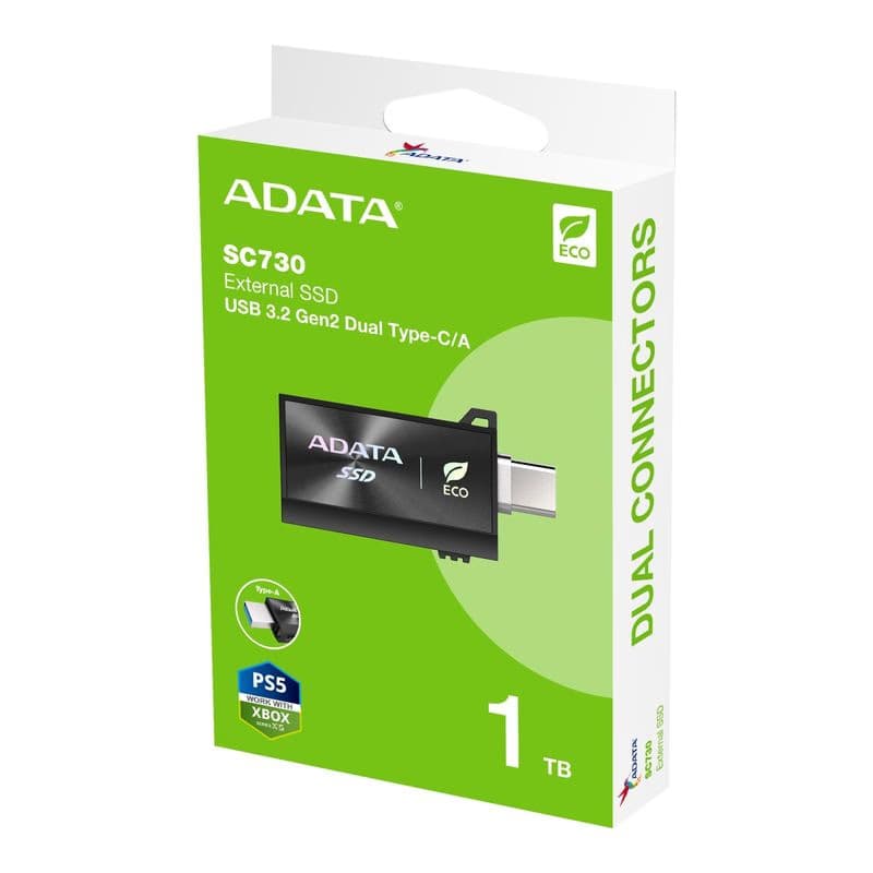 ADATA SC730/1TB/SSD/Externá/Čierna/5R 3