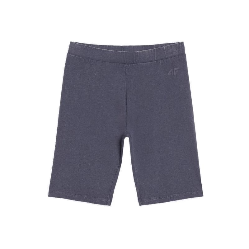 Dievčenské tréningové kraťasy 4F JUNIOR SHORT TIGHTS CAS F001-22S-ANTHRACITE 5